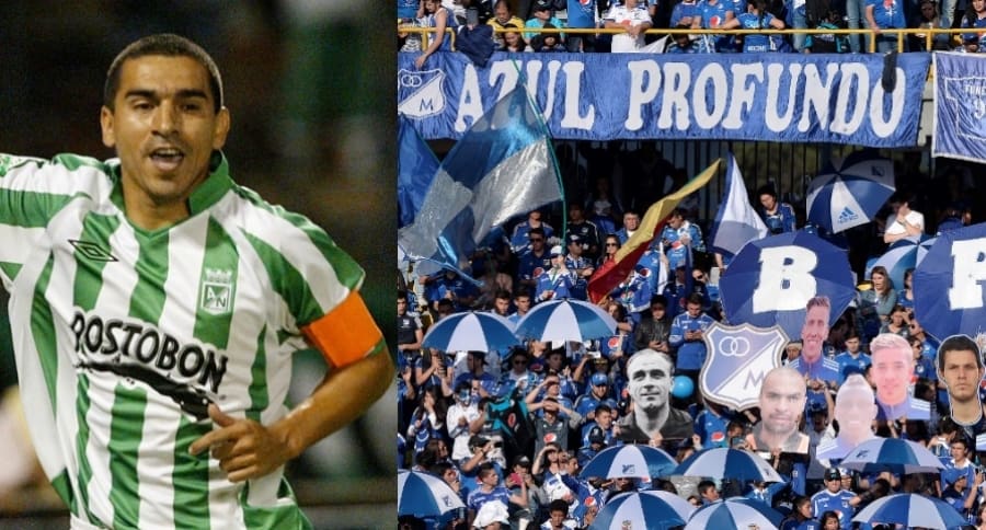 Aristizábal / hinchas de Millonarios