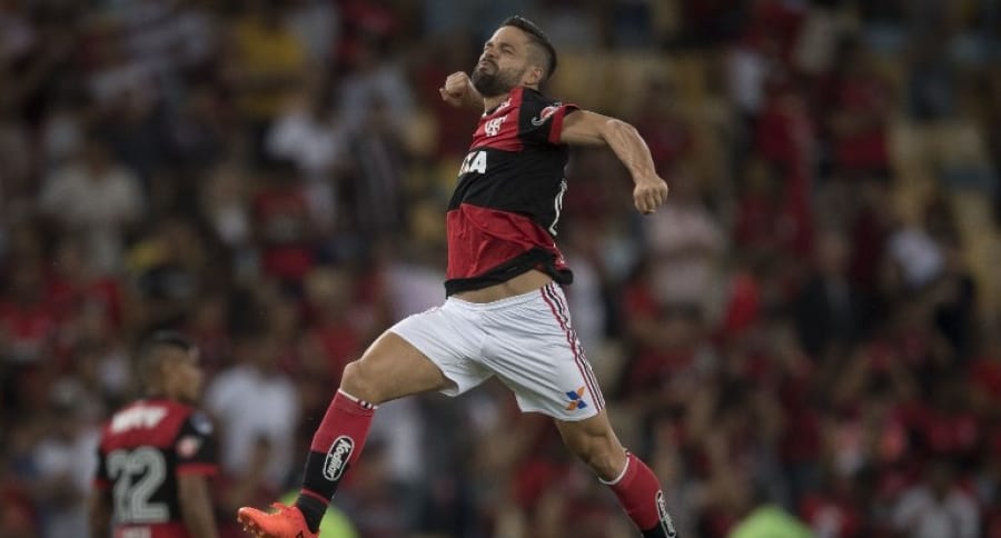 Diego, jugador de Flamengo
