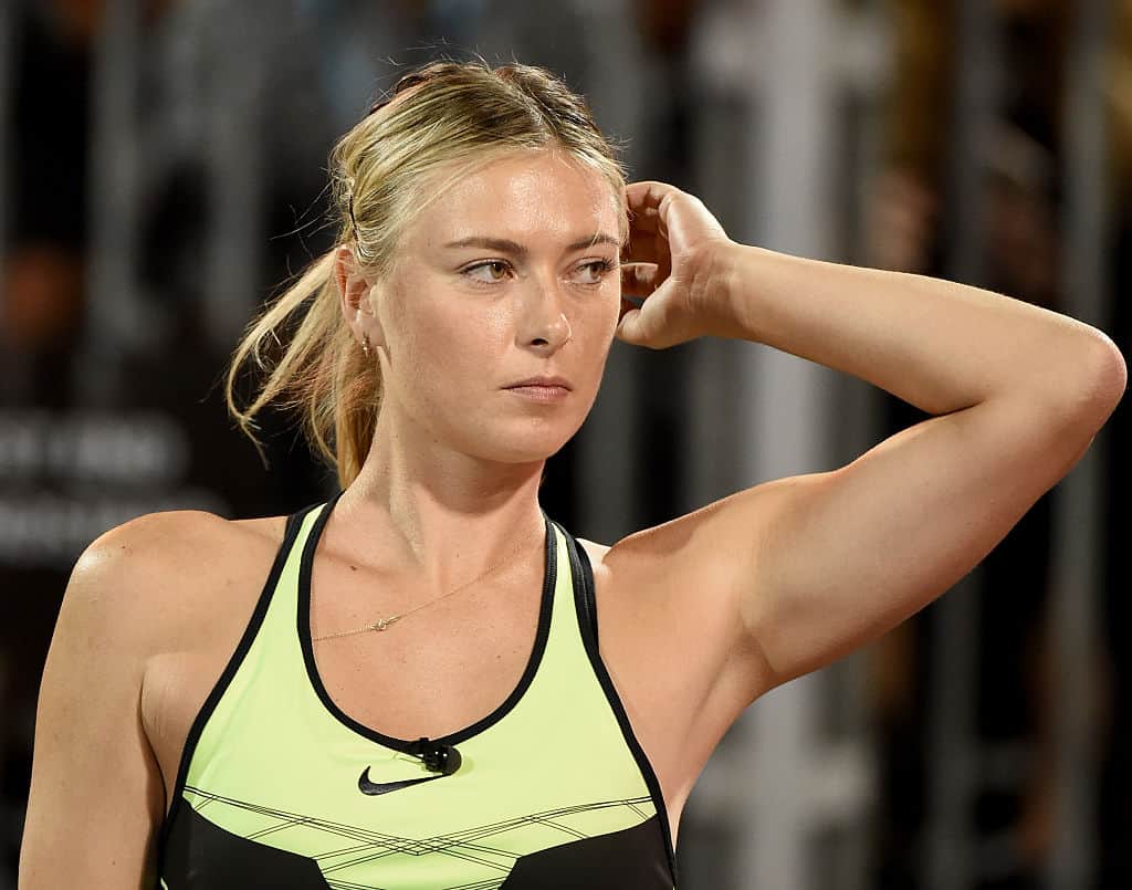 Maria Sharapova. Pulzo.