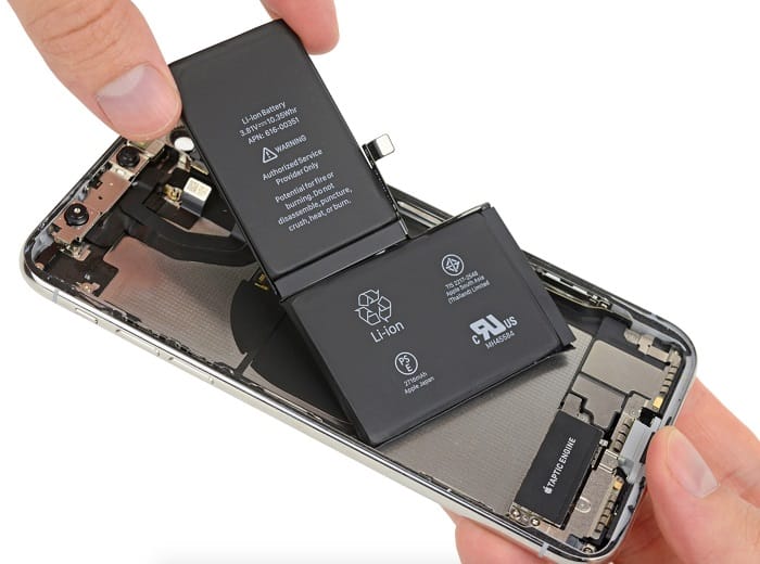 Baterias del iPhone X