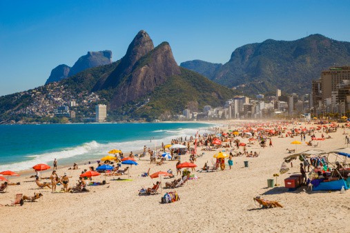Playa en Río de Janeiro