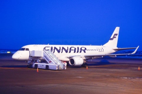 Avión de Finnair
