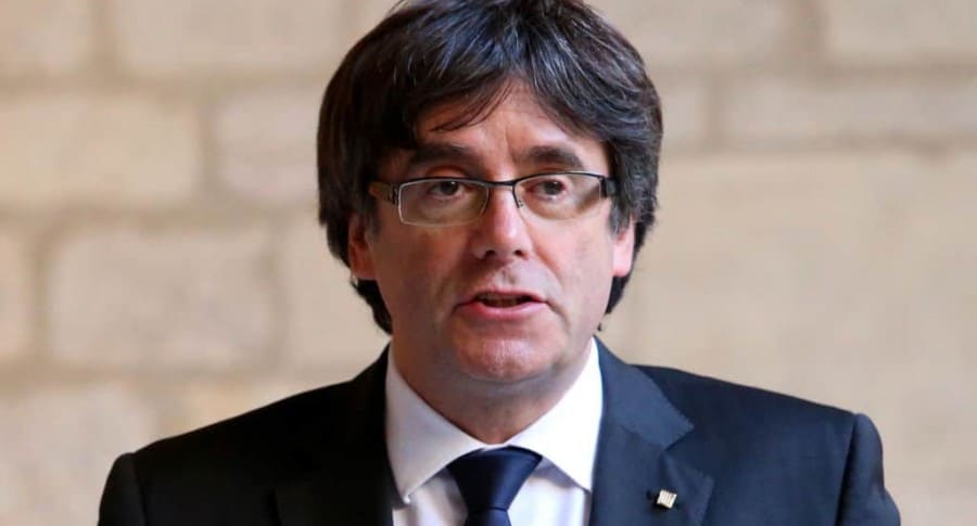 Carles Puigdemont, expresidente de Cataluña.