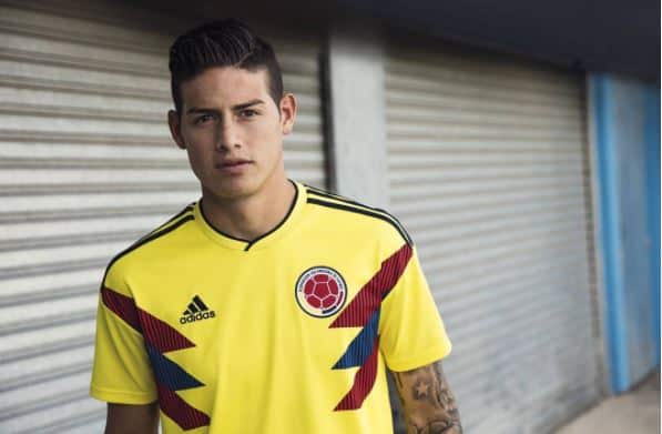 Nueva camiseta Colombia