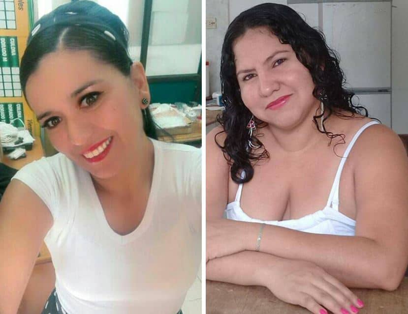 Adriana Marcela Amado y Yeini Margarita Pineda León