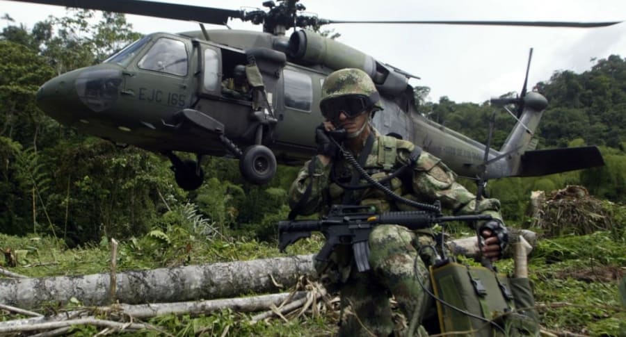 Helicóptero del Ejército