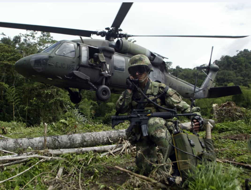Helicóptero del Ejército