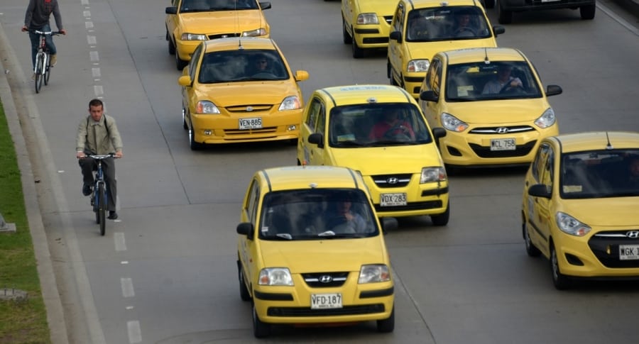 Taxis en Bogotá