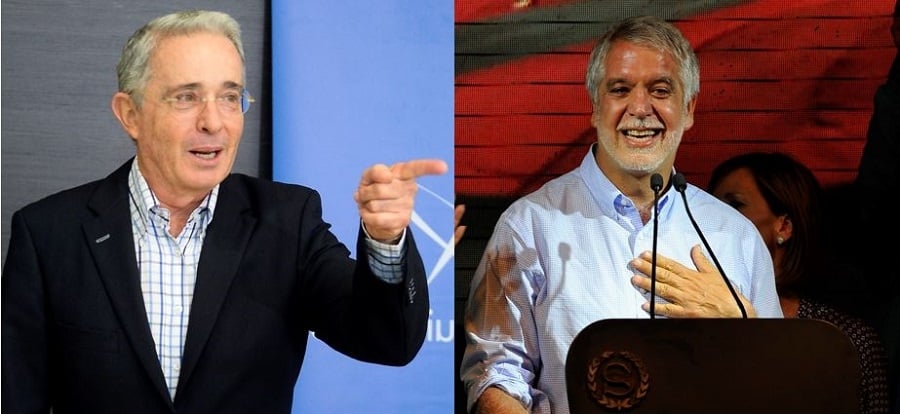 Álvaro Uribe y Enrique Peñalosa