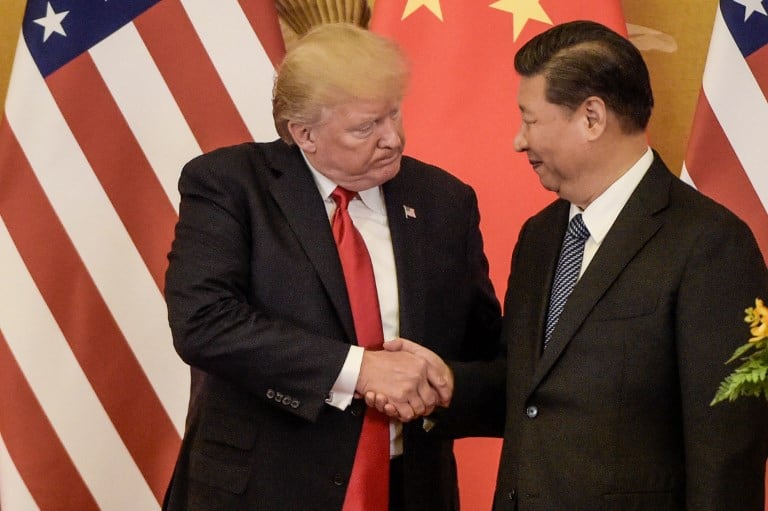 Presidentes de Estados Unidos y China, Donald Trump y Xi Jinping, respectivamente. Pulzo.