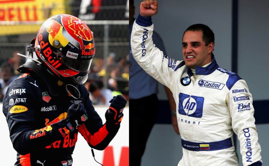 Vertappen y Montoya