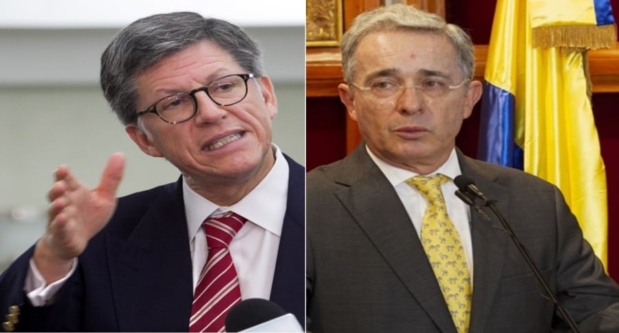 Uribe y Vivanco (AFP)