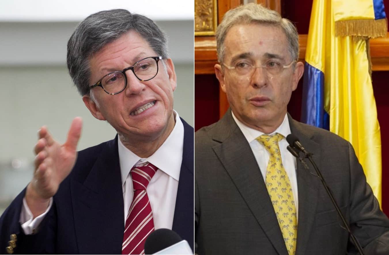 Uribe y Vivanco (AFP)