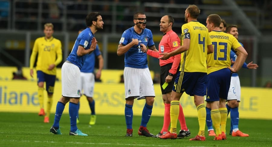 Italia vs. Suecia