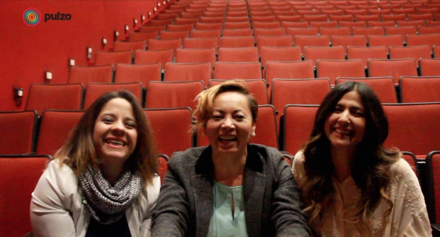 Claudia Ávila, Aida Morales y Aida Bossa