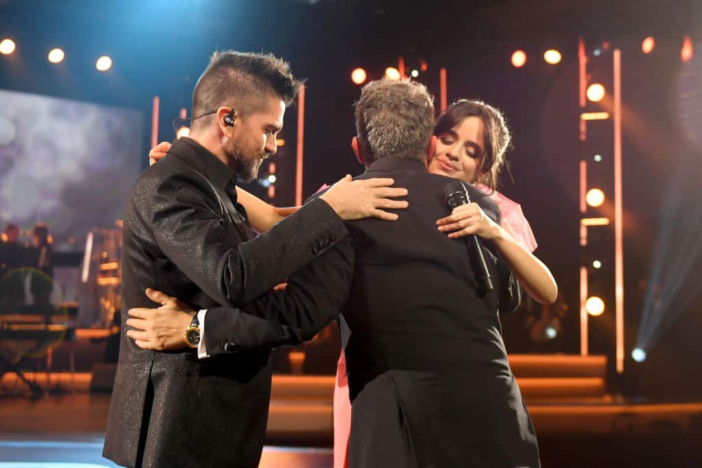 Juanes, Alejandro Sanz y Camila Cabello