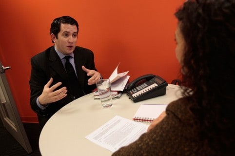 Entrevista de trabajo (AFP)