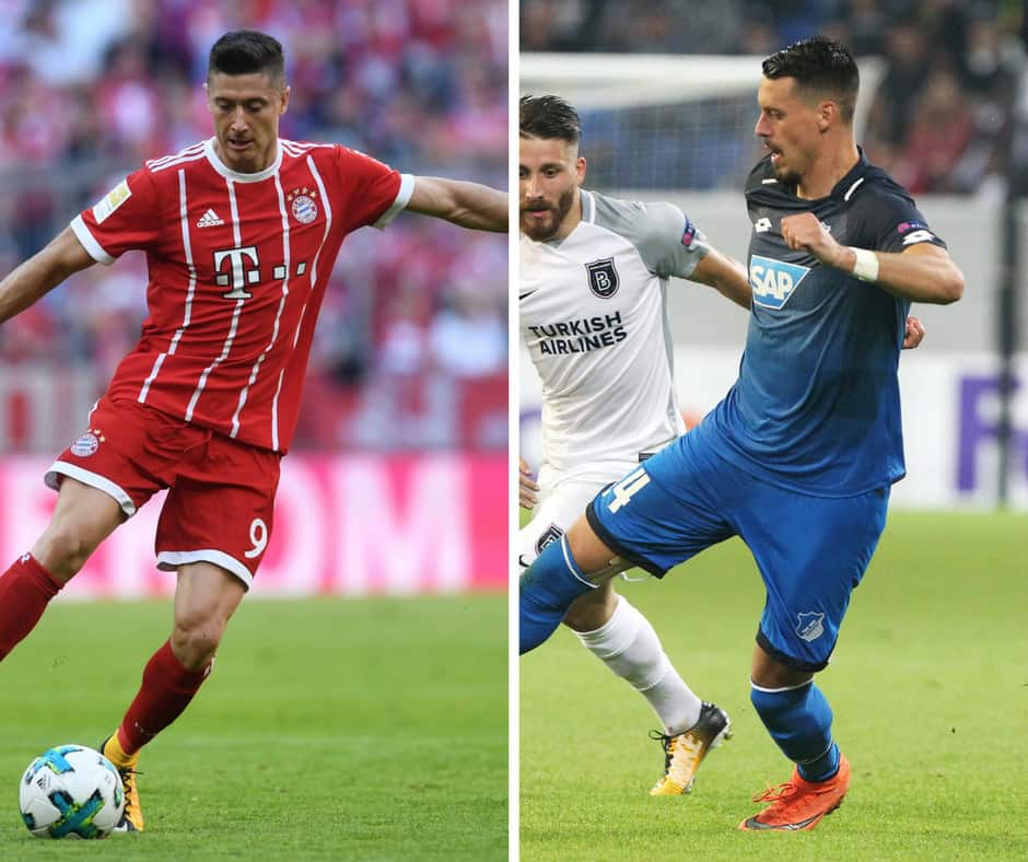 Robert Lewandowski y Sandro Wagner