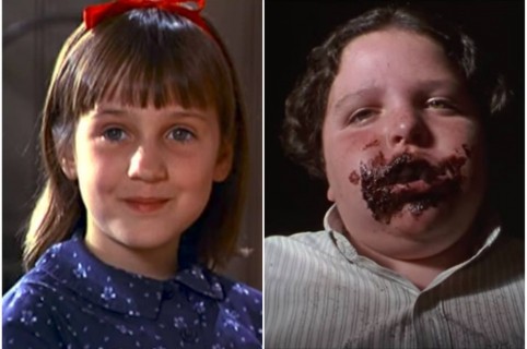 Imágenes de la película 'Matilda'.