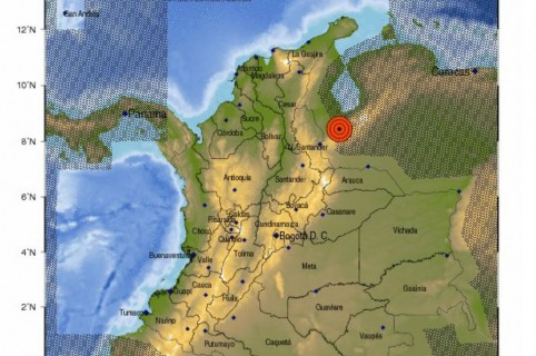 Sismos en frontera de Colombia con Venezuela