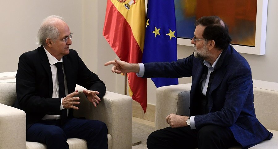 Antonio Ledezma y Mariano Rajoy