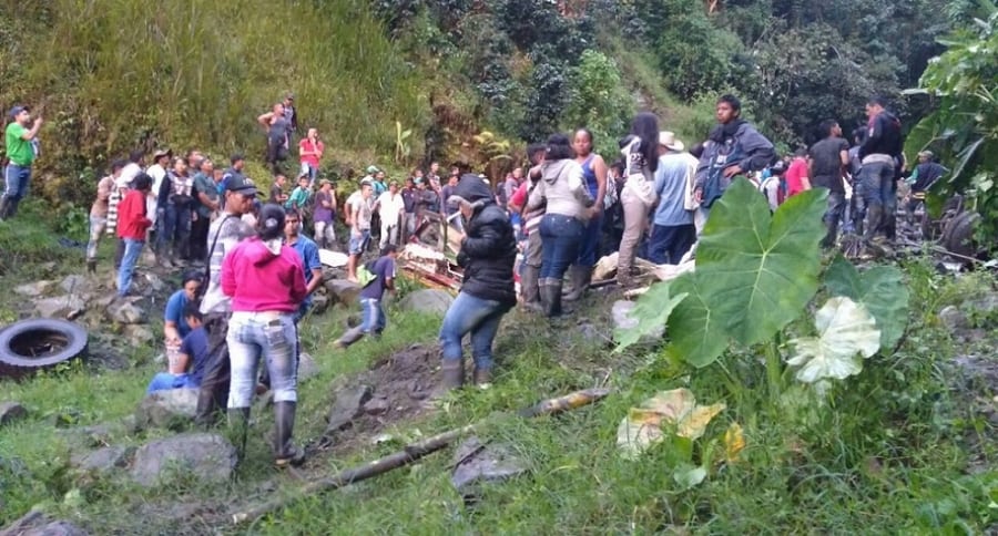 Accidente en el Tambo, municipio de Sabanalarga
