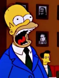Homero Simpson.