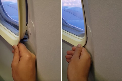 Ventana de avión