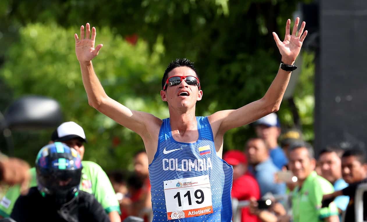 Media Maratón en los XVIII Juegos Bolivarianos