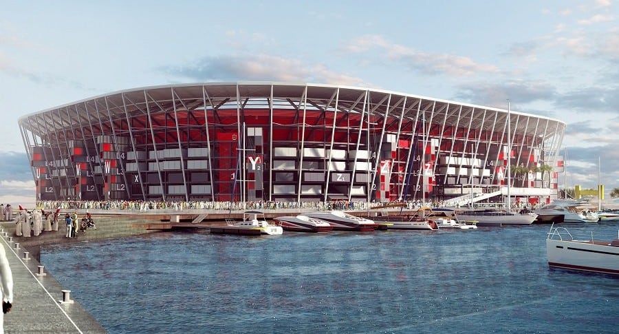 Estadio Ras Abu Aboud de Catar 2022