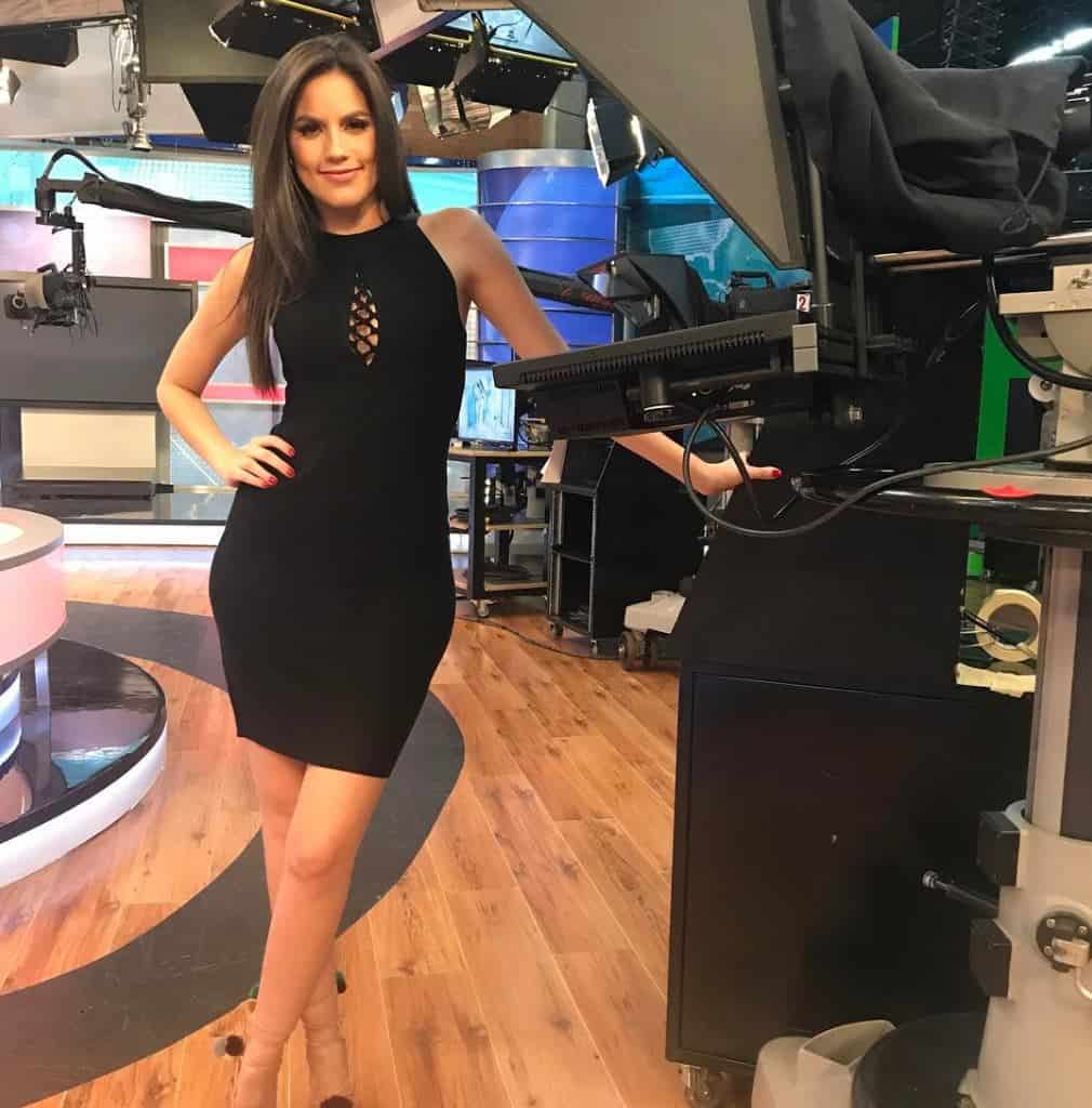Linda Palma, presentadora.