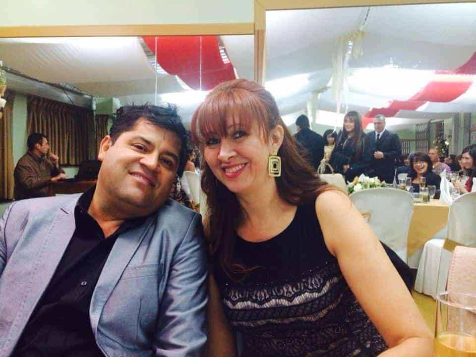 Alonso Orjuela Pardo, dueño de Surtifruver, y su esposa Bertha Cecilia Rueda Bossa