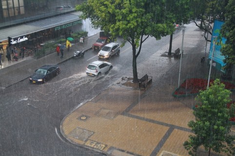 Lluvias en Bogotá