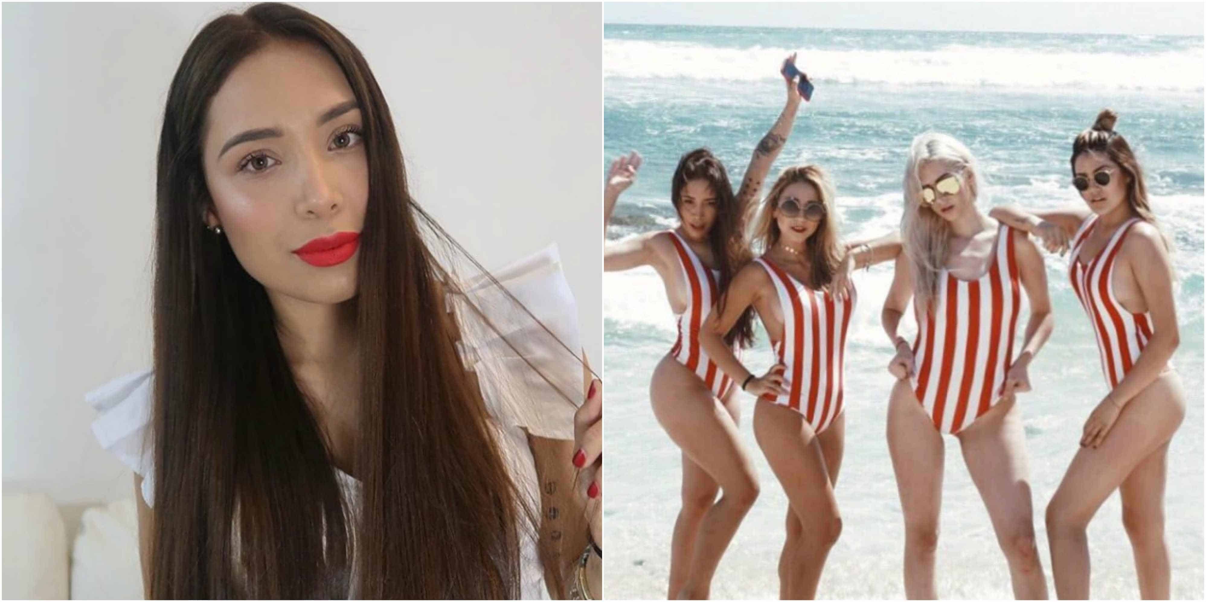Foto de Luisa Fernanda W y sus amigas en bikini