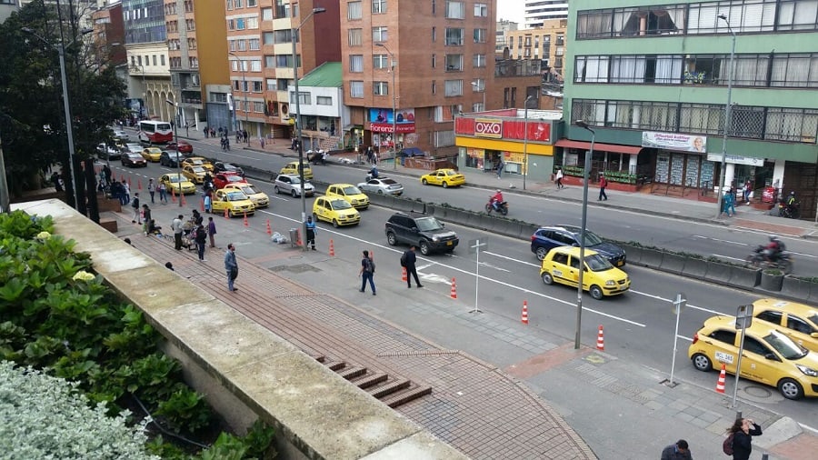 Calle de Bogotá