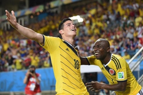 James Rodríguez Brasil 2014