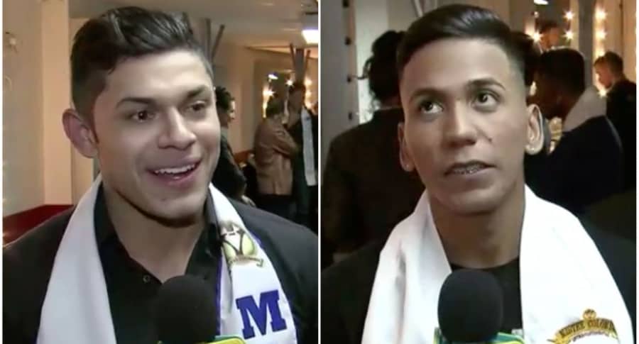 Candidatos a Mr. Colombia.