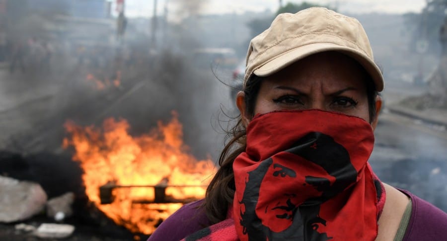 PROTESTAS EN HONDURAS