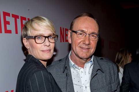 Robin Wright y Kevin Spacey