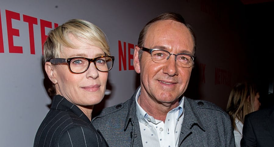Robin Wright y Kevin Spacey