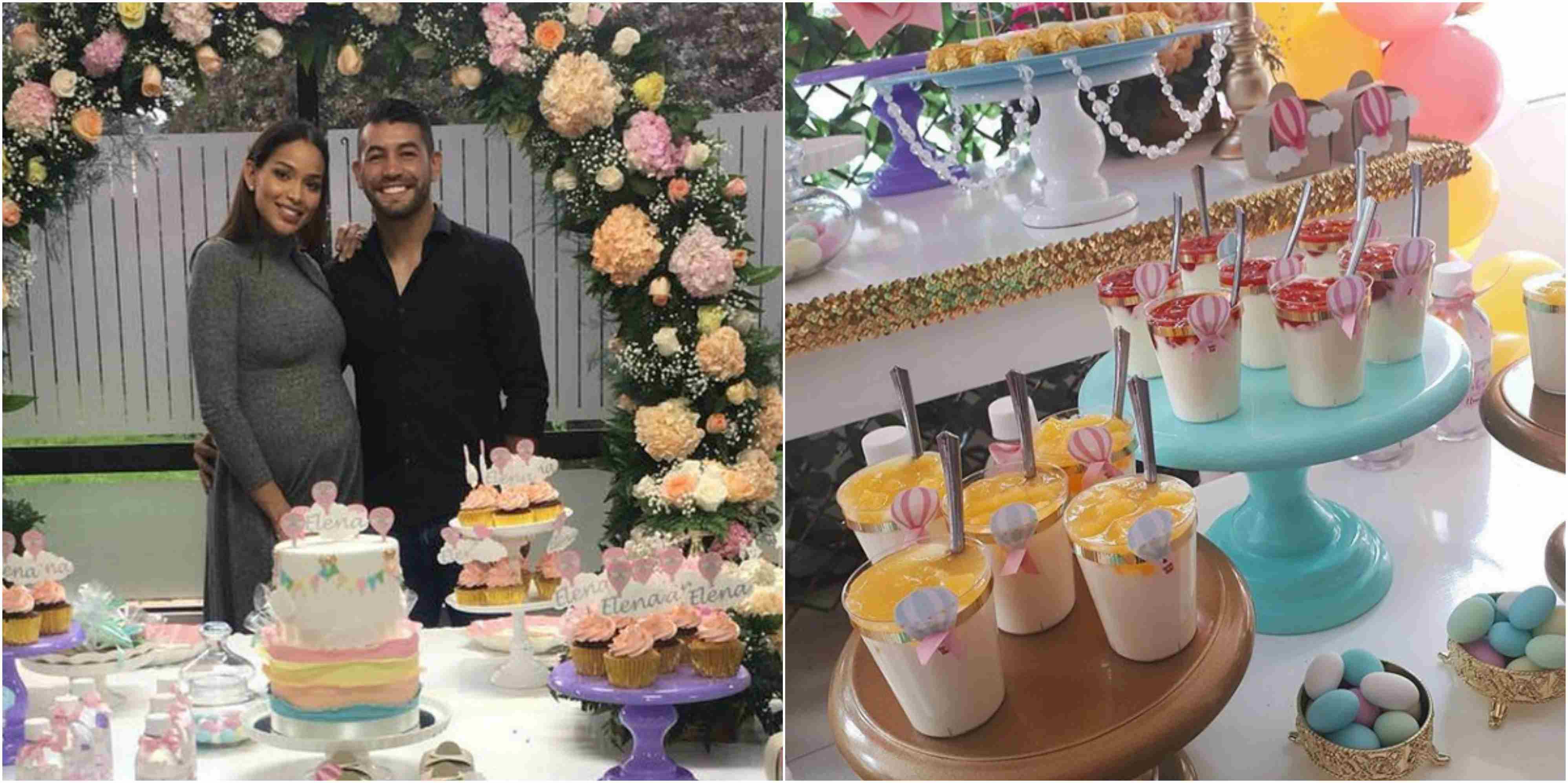 Fotos del baby shower de Andrea Tovar en Bogotá