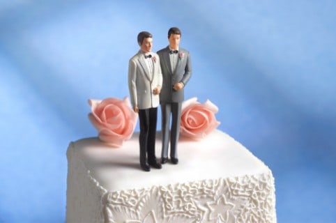 Pastel de matrimonio gay