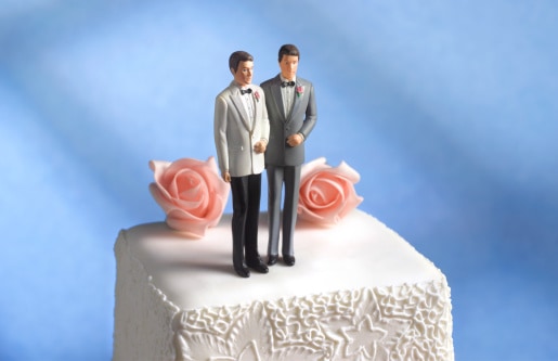 Pastel de matrimonio gay