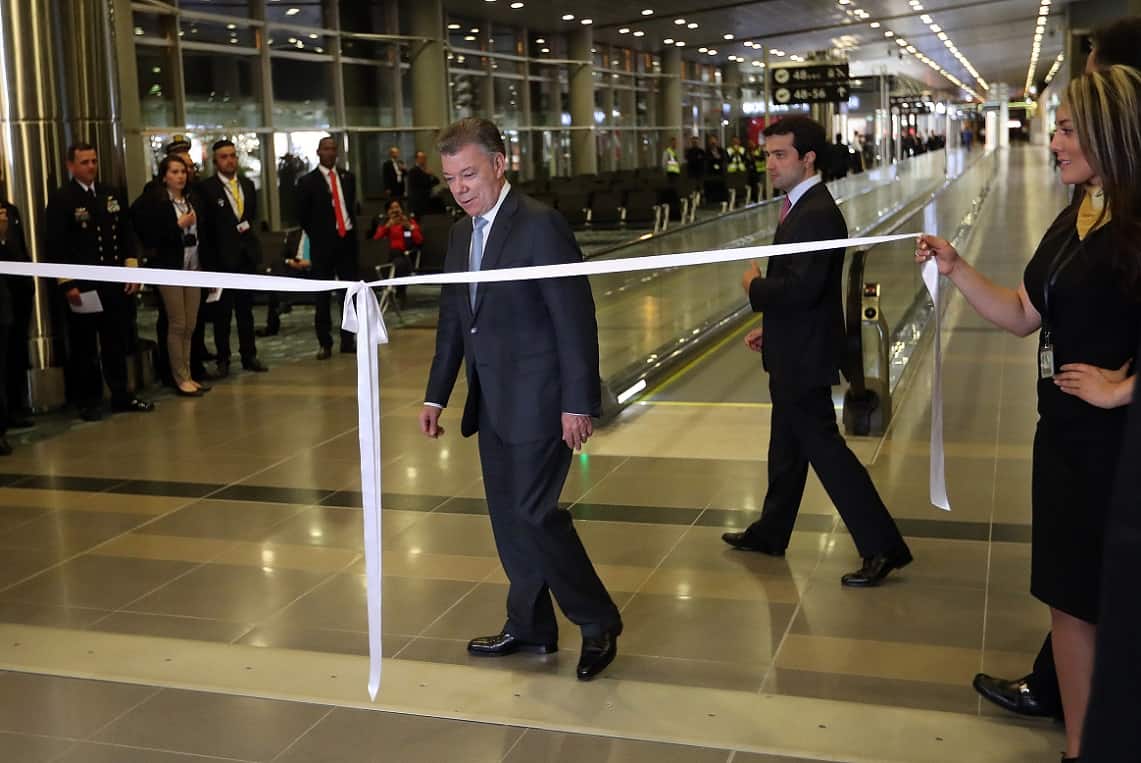 Inauguran ampliación aeropuerto Bogotá con capacidad de 40 millones pasajeros