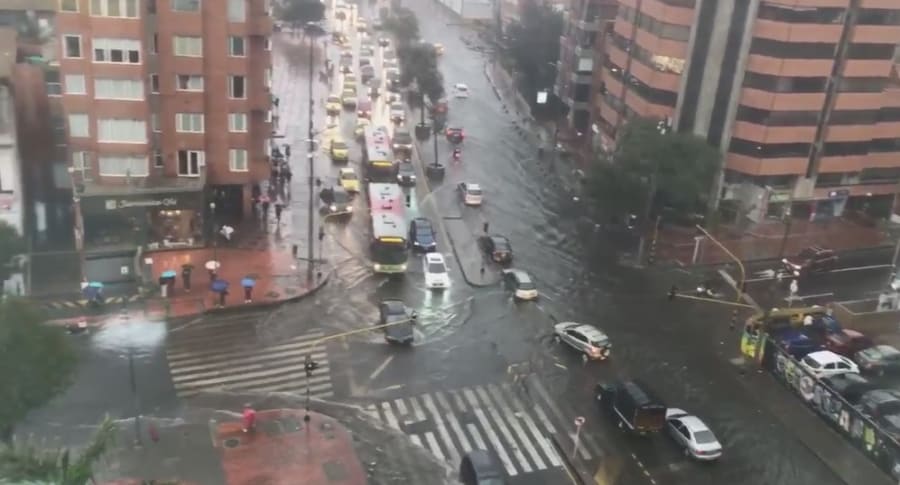 Inundación en Bogotá
