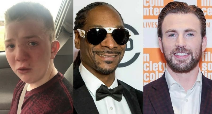 Kean Keaton, Snoop Dogg y Chris Evans