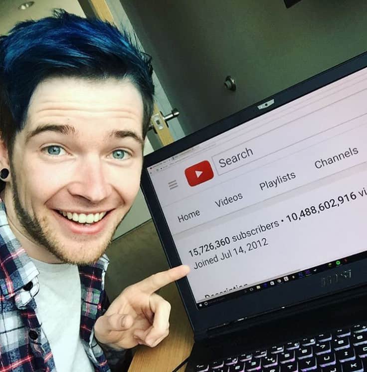 'Youtuber' 'DanTDM'. Pulzo.