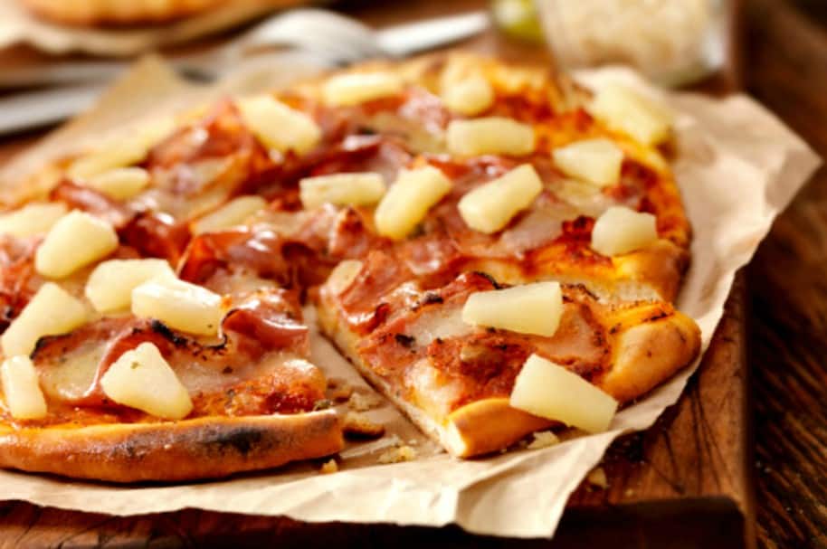 Pizza hawaiana. Pulzo.