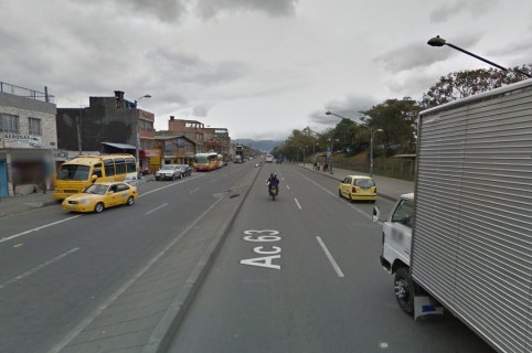 Avenida calle 63 con carrera 111, localidad de Engativá