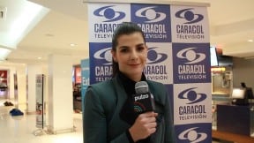Carolina Cruz, presentadora.